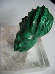 Tête malachite